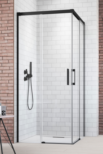 Душова кабіна Radaway Idea Black KDD, ліва, 90x90 (387060-54-01L)