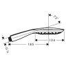Ручной душ Hansgrohe PuraVida 150 3jet (28557000)