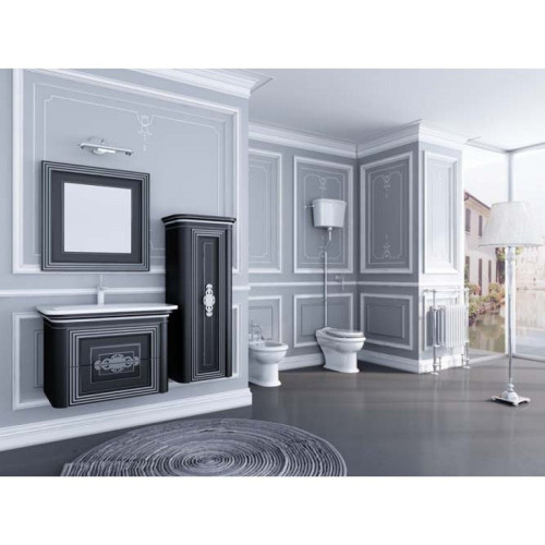 Дзеркало у ванну Botticelli Treviso, 80x80 (TM-80 BLK)
