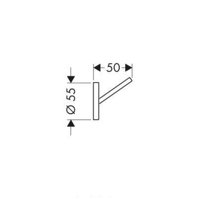 Гачок Axor Starck (40837000)