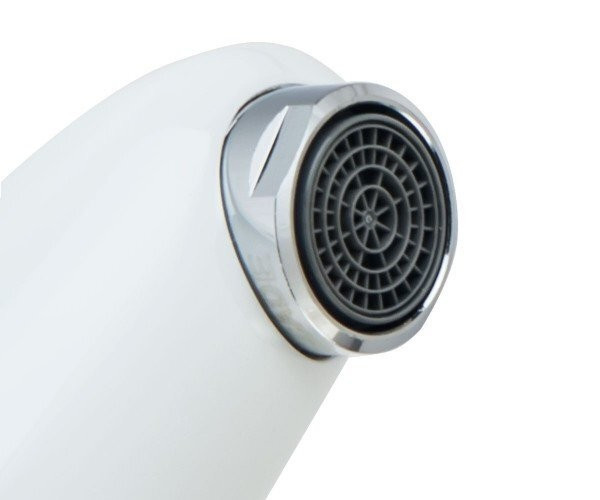 Смеситель для ванны Grohe Eurodisc, джойстик, белый (23431LS0)