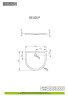Душевой поддон Radaway Delos P, 100x90 (4Z19035-03N)