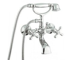 Смеситель для ванны Emmevi Deco Classic, двухвентильный, хром (CR12011)