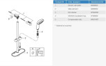 Комплект смесителей 3 в 1 Grohe Eurosmart, хром (UA123244M0)
