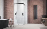 Душова кабіна Radaway Idea Black KDD, права, 120x120 (387064-54-01R)