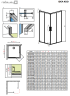Душова кабіна Radaway Idea Black KDD, права, 120x120 (387064-54-01R)
