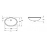 Умивальник врізний Villeroy&Boch Evana, 50 (614700R1)