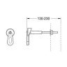 Крепление для инсталляции Grohe Rapid SL (3855800M)