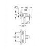 Cмеситель для душа Grohe Eurosmart Cosmopolitan, однорычажный, хром (32837000)