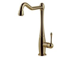 Змішувач для кухні Elleci Queen Brass Ot, одноважільний, бронза (QUEEN BRASS OT)