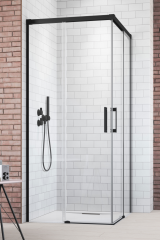 Душевая кабина Radaway Idea Black KDD, правая, 80x80 (387061-54-01R)