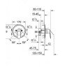 Cмеситель для душа Grohe Eurosmart Cosmopolitan, однорычажный, хром (32880000)