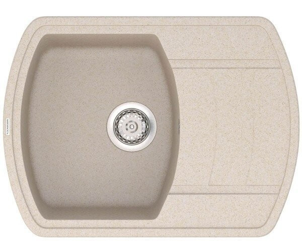 Кухонная мойка гранитная Vankor Norton, 67x50, бежевый (NORTON NMP 02.67 BEIGE)