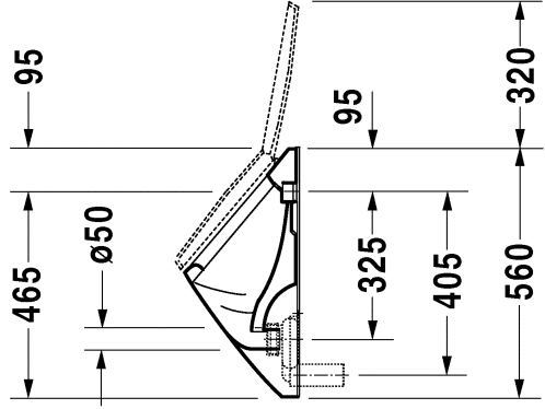 Писсуар Duravit Caro (836300000)