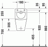 Писсуар Duravit Caro (836300000)