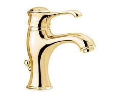 Cмеситель для умывальника Emmevi Tiffany, однорычажный, золото (OR6003)