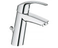 Cмеситель для умывальника Grohe Eurosmart, однорычажный, хром (23322001)