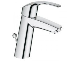 Cмеситель для умывальника Grohe Eurosmart, однорычажный, хром (23322001)