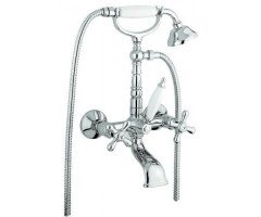 Смеситель для ванны Emmevi Deco Old, двухвентильный, золото (OR12611)