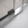 Душова кабіна Radaway Idea Black KDJ, ліва, 110x110 (387041-54-01L)