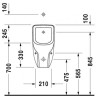 Писсуар Duravit D-Code (828300000)