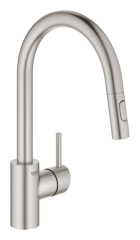 Смеситель для кухни Grohe Concetto, однорычажный, серебристый (31483DC2)