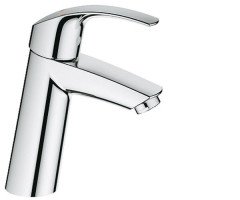 Cмеситель для умывальника Grohe Eurosmart, однорычажный, хром (23324001)