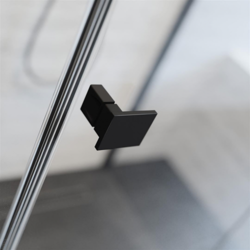 Душова кабіна Radaway Essenza New Black PDD, ліва, 100x100 (385003-54-01L)