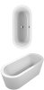 Ванна акрилова Villeroy&Boch Loop&Friends Oval, 180х80 (UBA180LFO7PDV-01)