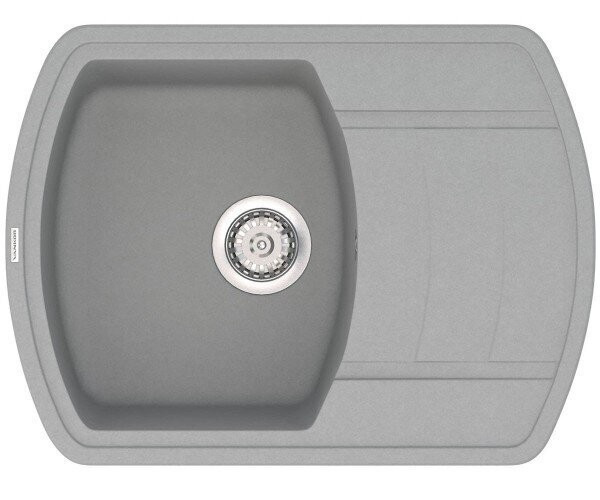 Кухонная мойка гранитная Vankor Norton, 67x50, серый (NORTON NMP 02.67 GRAY)