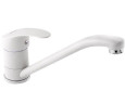 Смеситель для кухни Interline Prima, однорычажный, белый (PRIMA WHITE)