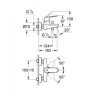 Смеситель для ванны Grohe Eurosmart Cosmopolitan, однорычажный, хром (32831000)