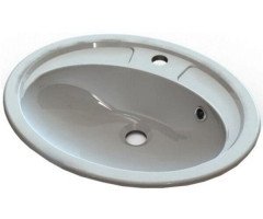 Умивальник врізний Fancy Marble Bianca Bowl, 53 (2105101)