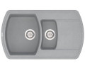 Кухонна мийка гранітна Vankor Norton, 86x51, сірий (NORTON NMP 04.86 GRAY)