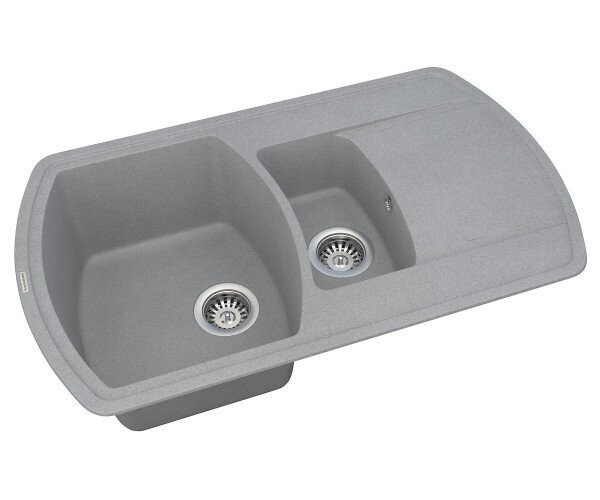 Кухонная мойка гранитная Vankor Norton, 86x51, серый (NORTON NMP 04.86 GRAY)
