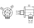 Шланговое подключение Valvex Round (2448300)