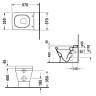 Унітаз підлоговий Duravit 2nd Floor (110090000)