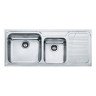 Кухонная мойка стальная Franke GAX 621, 116x50 (101.0017.506)