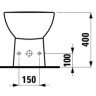 Биде напольное Laufen Pro (H8329510003041)