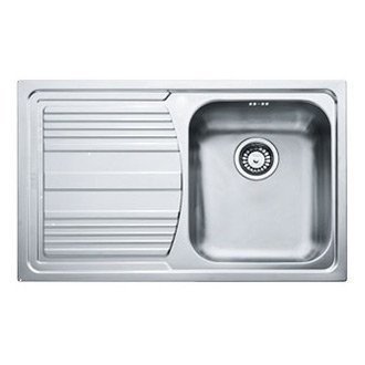 Кухонная мойка стальная Franke LLL 611, 79x50 (101.0381.809)