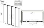 Душевые двери Radaway Espera DWD 180 (380128-01)