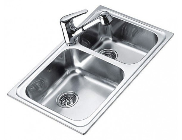 Кухонная мойка стальная Teka Classic, 80x50 (11119055)