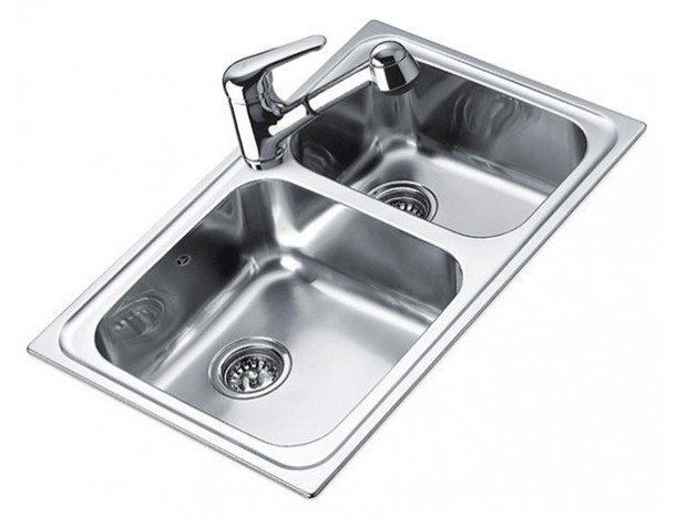 Кухонная мойка стальная Teka Classic, 80x50 (11119055)