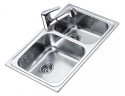 Кухонная мойка стальная Teka Classic, 80x50 (11119055)