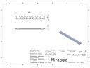 Накладка на слив для умывальника AGNESS 1500