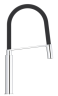 Змішувач для кухні Grohe Concetto, одноважільний, чорний (31491000)