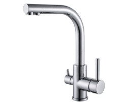 Змішувач для кухні Aqua Sanita Akvaduo, одноважільний, хром (2663-001)