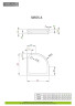 Душовий піддон Radaway Siros A, 90x90 (SBA9917-1)