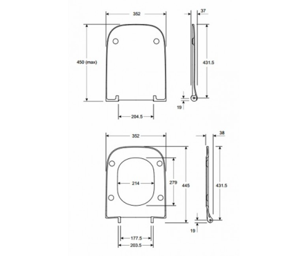 Комплект: Унітаз Kolo Modo + Інсталяція Geberit Duofix + Кришка + Клавіша Delta 11 (L33120000+458.126.00.1+L30112000+115.120.11.1)