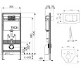 Инсталляция для унитаза Tece Base Kit (9.400.005)